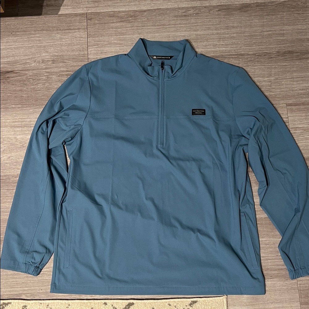 Travis Mathew Light Blue Quarter-Zip Jacket, NWOT, size XL